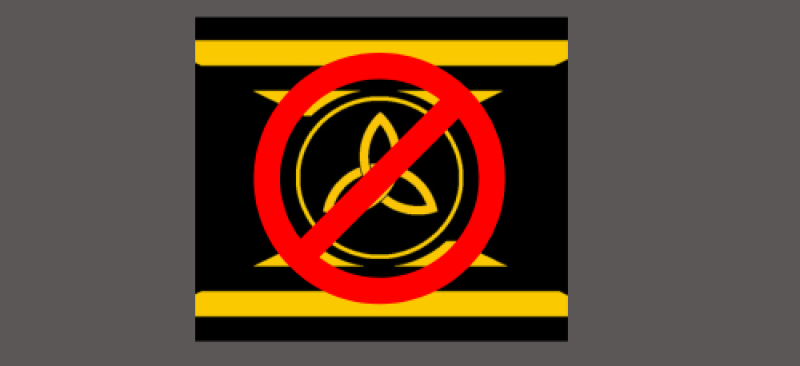 Dark Enlightenment flag with a No-symbol through it.