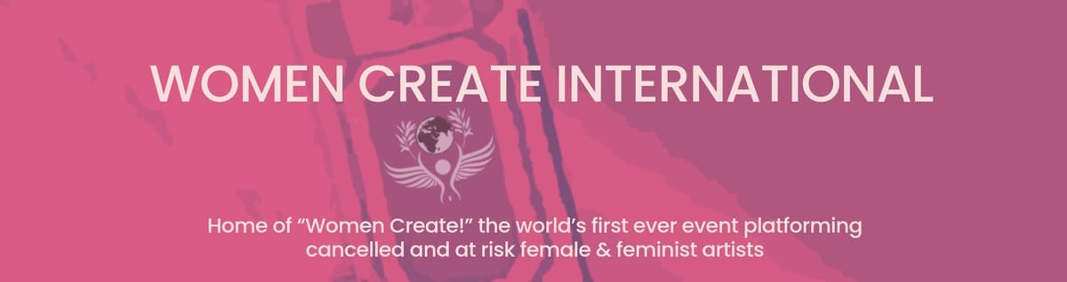 We'll be at Women Create Friday!